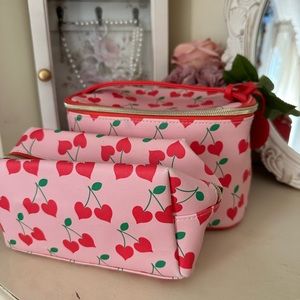 Matching Bath and Makeup Bags (set)